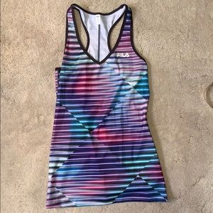 Multi colored tank top